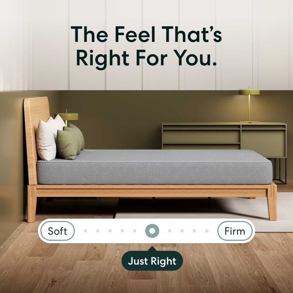 8-Inch Memory Foam Mattress, King Size, Medium Firm, Pressure-Relieving Layers, 180-Night Trial, CertiPUR-US Certified, Mattress in a Box