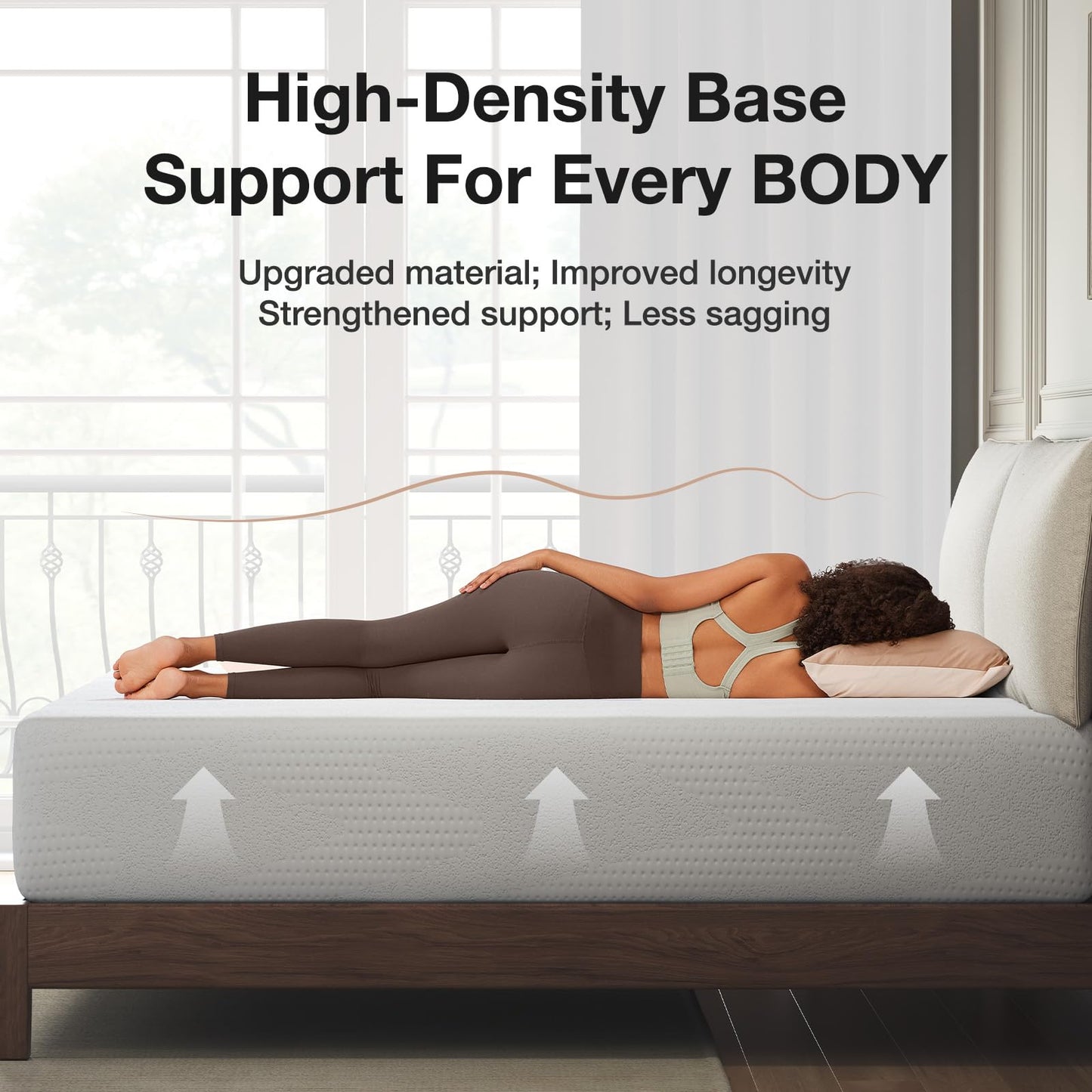 12 Inch Full Size Gel Memory Foam Mattress in a Box, Cooling Bed for Pressure Relief, CertiPUR-US Certified