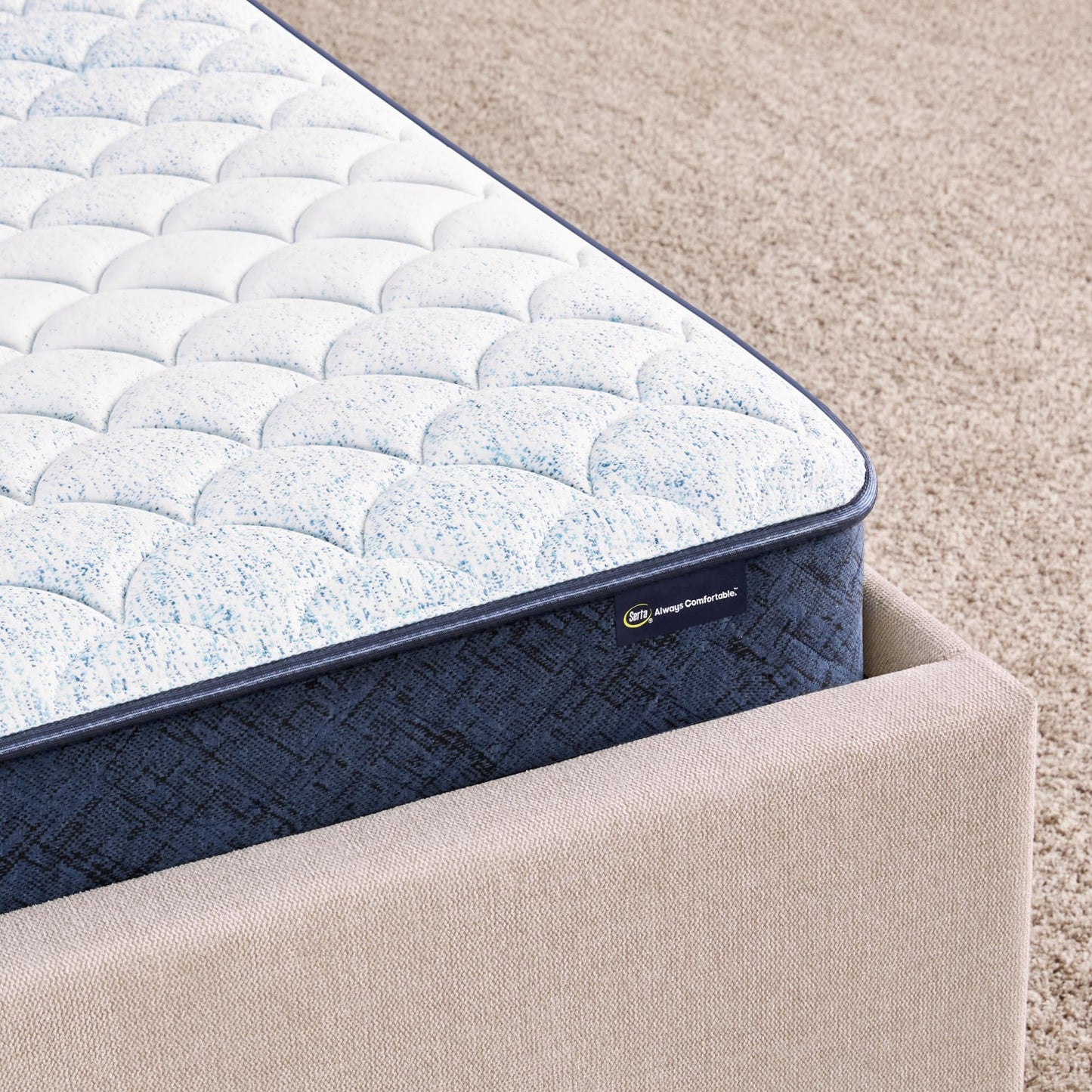 7 Inch Full Memory Foam Mattress | Medium Firm Cooling Gel | Supportive Bed in a Box | CertiPUR-US Certified | White