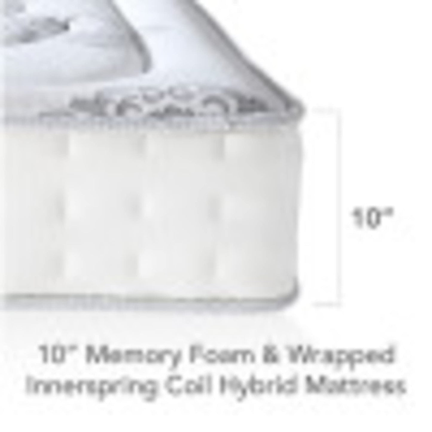 8-Inch Green Tea Cooling Memory Foam Mattress, Short Queen Size, Medium Firm, Fiberglass Free, Certified Safe Foams, Mattress in a Box