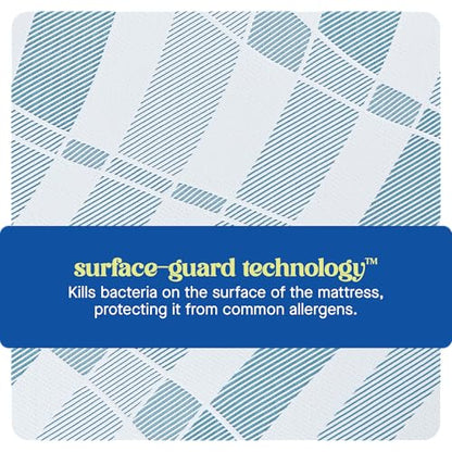 10 Inch King Memory Foam Mattress | Gel Foam Bed in a Box | Surface-Guard Technology | Made in USA, 10 Year Warranty