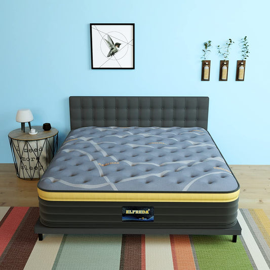 12 Inch Queen Hybrid Mattress | Firm Pillow Top with Memory Foam & Pocket Springs | Supportive, Pressure Relief