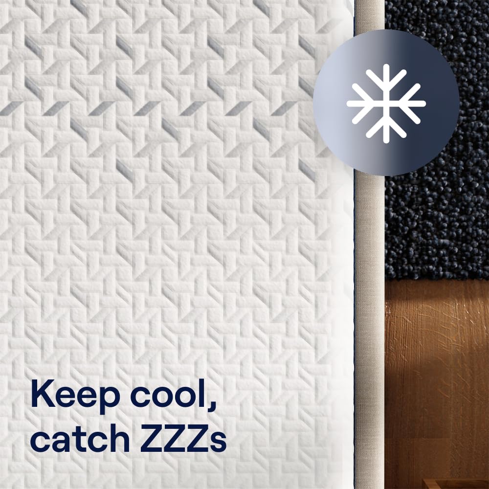 Full Size Hybrid Mattress – 12 Inch Memory Foam Mattress in a Box with Pocket Springs, Pressure Relief & Motion Isolation, CertiPUR-US Certified, 100-Night Trial