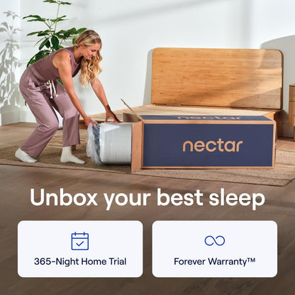 Full Size Hybrid Mattress – 12 Inch Memory Foam Mattress in a Box with Pocket Springs, Pressure Relief & Motion Isolation, CertiPUR-US Certified, 100-Night Trial