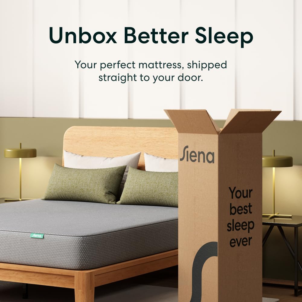 14-Inch Gel Memory Foam Mattress, Twin Size, Medium Firm, Cooling & Pressure Relief, Ventilated Foam, Washable Cover, CertiPUR-US Certified