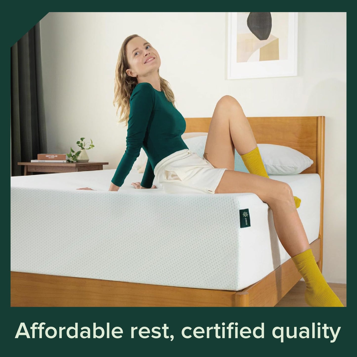 Novilla 12 Inch Twin Gel Memory Foam Mattress – Cooling Bed-in-a-Box with Pressure Relief, Motion Isolation & Medium Plush Feel, Bliss Series
