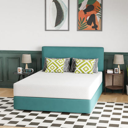 14 Inch Twin XL Memory Foam Mattress | Medium Firm Cooling Copper Gel | Bed in a Box | Back Pain Relief | Black 38x80x14