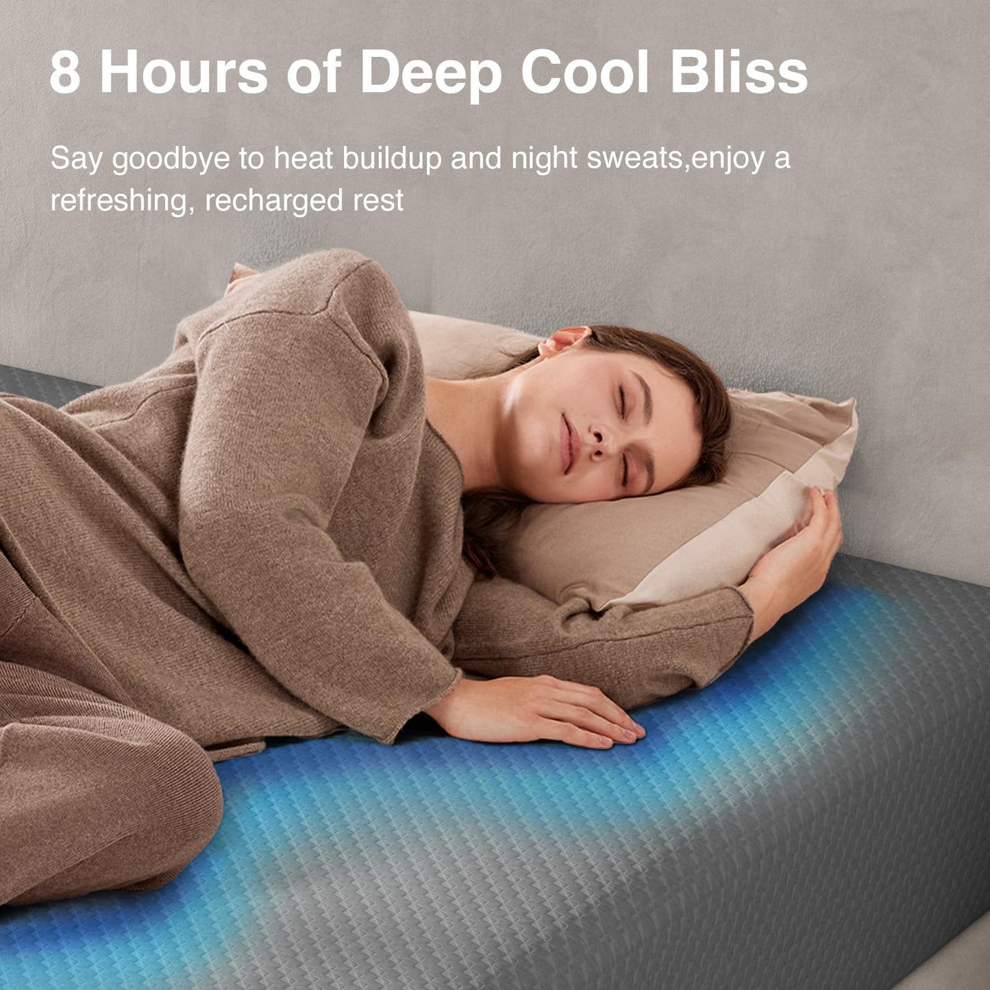 10 Inch King Memory Foam Mattress | Gel Foam with Thermally Balanced Core | Cool Sleep, Pressure Relief, Enhanced Support & Breathability