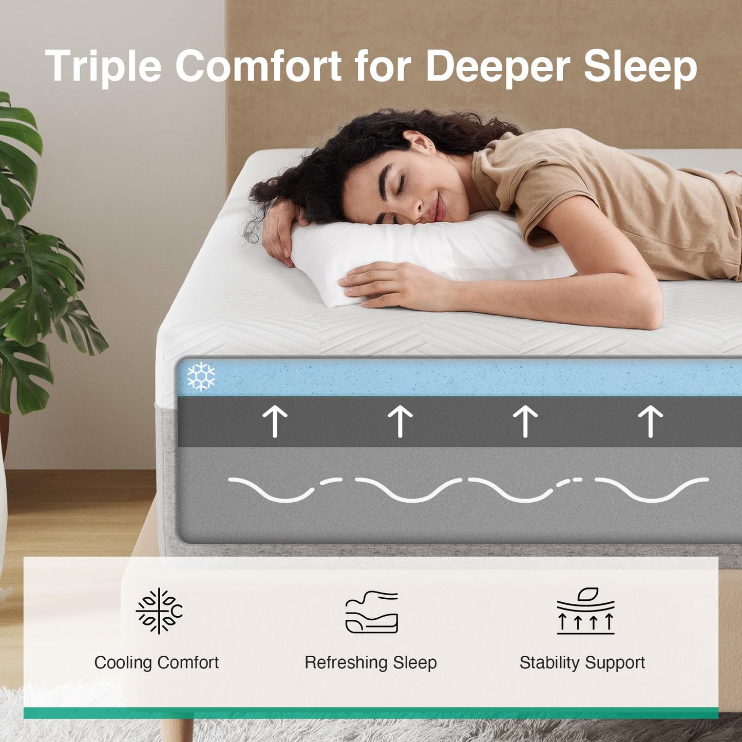 Nectar Classic 12 Inch California King Memory Foam Mattress – Medium Firm Bed-in-a-Box with Cooling Top Layer, Pressure Relief & Support, 365-Night Trial & Forever Warranty