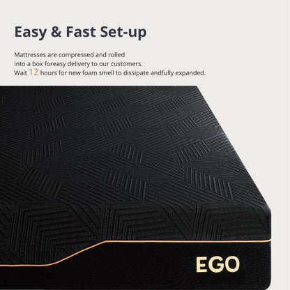 12 Inch Queen Hybrid Mattress | Medium Firm Bed in a Box | Cooling, Breathable, Pressure Relief | CertiPUR-US Certified