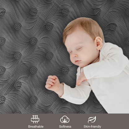 BedStory King Mattress, 12 Inch Firm Hybrid Mattress with Cooling Gel Memory Foam & Pocket Springs, Zoned Lumbar Support & Pain Relief for Side Sleepers