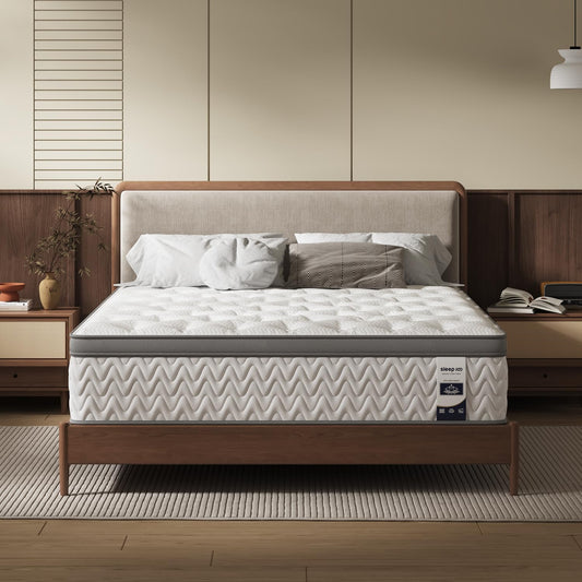 12 Inch Twin XL Memory Foam Mattress | Medium Firm Gel Infused | CoolBreeze Air Technology | USA Made