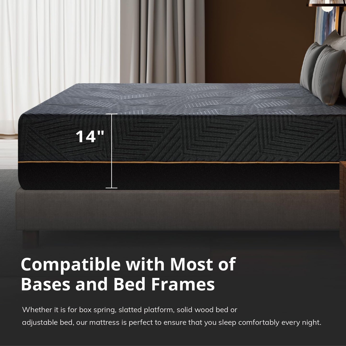 12 Inch Queen Hybrid Mattress | Medium Firm Bed in a Box | Cooling, Breathable, Pressure Relief | CertiPUR-US Certified