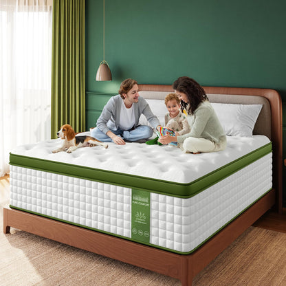10-Inch Cool Gel Memory Foam and Innerspring Hybrid Mattress in a Box, Twin XL Size