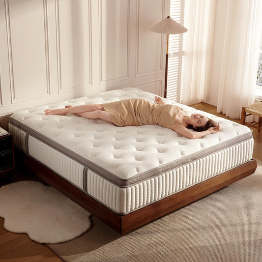 12-Inch Cool Gel Memory Foam Mattress, Queen Size, Medium Firm, Cooling, Pressure Relief, CertiPUR-US Certified, Fiberglass Free