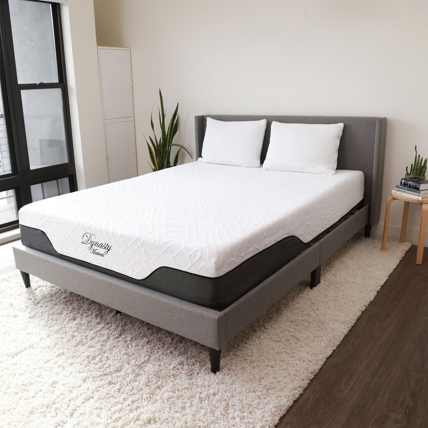 14 Inch Queen Hybrid Mattress | Medium Firm Gel Memory Foam with Pocket Springs | Pressure Relief, Cooling, Extra Edge Support