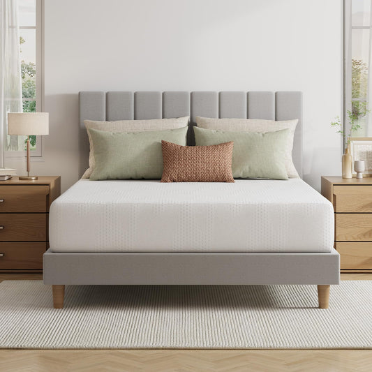 12 Inch California King Gel Memory Foam Mattress in a Box, Cooling Bed for Comfort & Pressure Relief, CertiPUR-US Certified