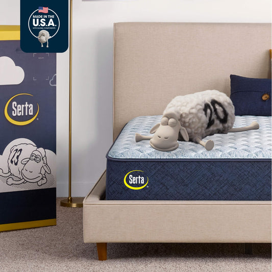 7 Inch Twin Memory Foam Mattress | Medium Firm Cooling Gel | Supportive Bed in a Box | CertiPUR-US Certified | White