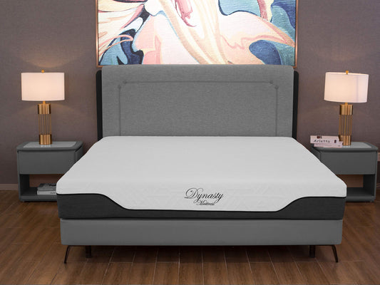 12 Inch King Memory Foam Mattress | Medium Firm Gel Infused | CoolBreeze Air Technology | USA Made 76x80