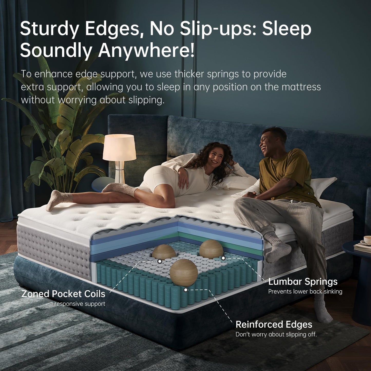 10-Inch Memory Foam Mattress, Queen Size, Comfort Foam for Contour Support, Motion Isolation & Edge Support, CertiPUR-US Certified, Mattress in a Box