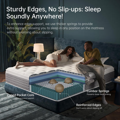 10-Inch Memory Foam Mattress, Queen Size, Comfort Foam for Contour Support, Motion Isolation & Edge Support, CertiPUR-US Certified, Mattress in a Box