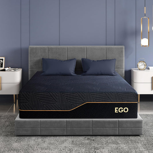 12 Inch Queen Hybrid Mattress | Medium Firm Bed in a Box | Cooling, Breathable, Pressure Relief | CertiPUR-US Certified