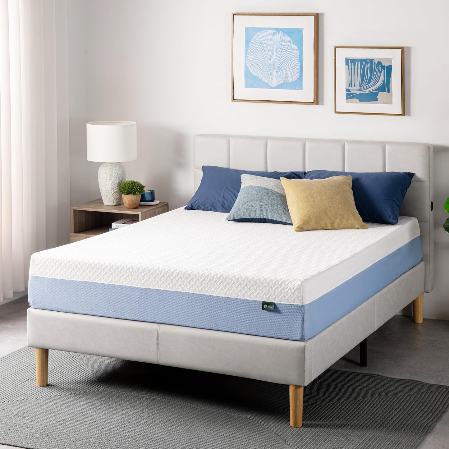 King Mattress, 10 Inch Memory Foam Bed in a Box, Medium Feel with Cooling Layers, Fiberglass Free & Certified Safe Materials