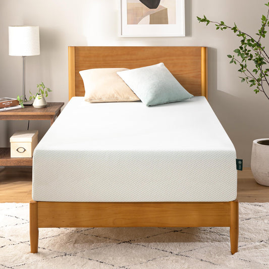 Novilla 12 Inch Twin Gel Memory Foam Mattress – Cooling Bed-in-a-Box with Pressure Relief, Motion Isolation & Medium Plush Feel, Bliss Series