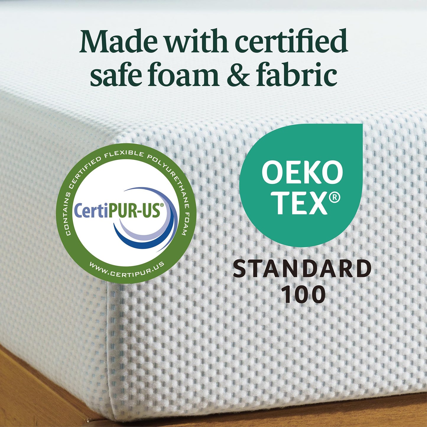 12-Inch Cool Gel Memory Foam Mattress, Twin XL Size, Medium Firm, Cooling, Pressure Relief, CertiPUR-US Certified, Fiberglass Free
