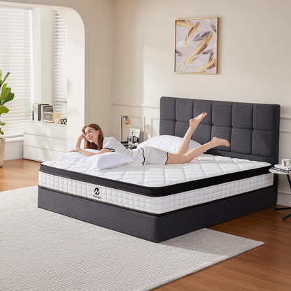 14 Inch Twin Memory Foam Mattress, Gel Foam Bed for Cooling Sleep & Pressure Relief, CertiPUR-US Certified