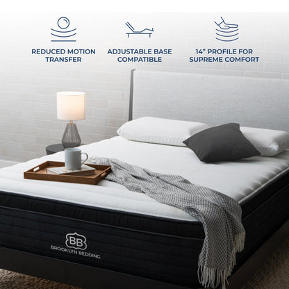 14 Inch Twin Size Hybrid Gel Memory Foam Mattress