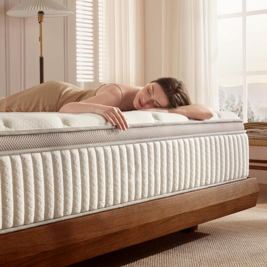 12-Inch Cool Gel Memory Foam Mattress, Twin XL Size, Medium Firm, Cooling, Pressure Relief, CertiPUR-US Certified, Fiberglass Free