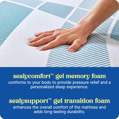 6 Inch Full Memory Foam Mattress | Gel Foam Bed in a Box | Breathable Comfort with Surface-Guard Technology