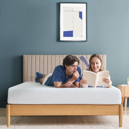 12-Inch Cool Gel Memory Foam Mattress, Twin XL Size, Medium Firm, Cooling, Pressure Relief, CertiPUR-US Certified, Fiberglass Free