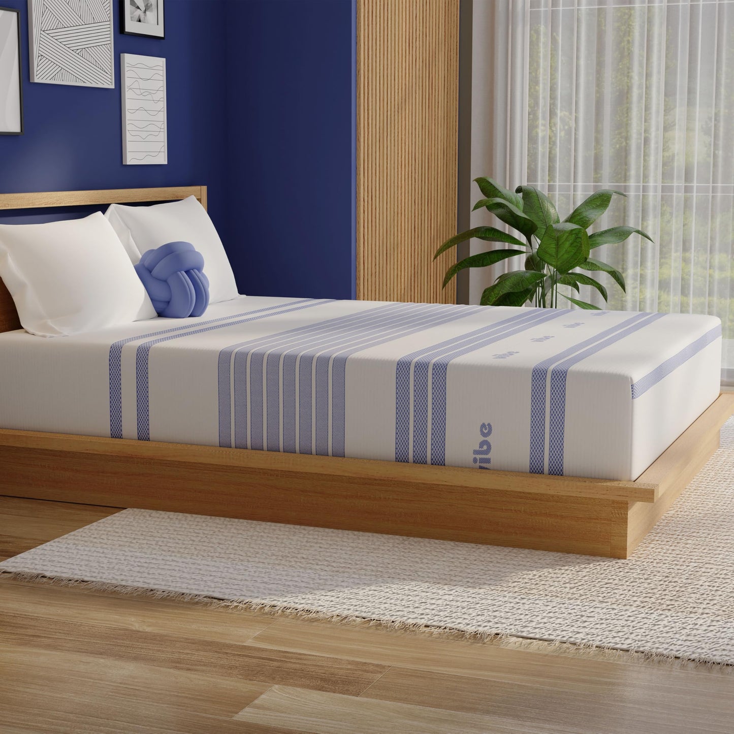 12 Inch King Memory Foam Mattress | Gel Bed in a Box | CertiPUR-US Certified | White