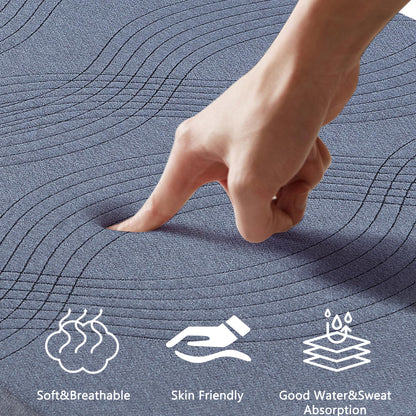 California King Mattress Topper, 2 Inch Gel Infused Memory Foam Pad with Washable Cover, Cooling Comfort & Pressure Relief