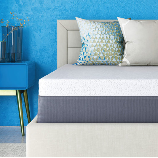 12-Inch Medium Firm Hybrid Mattress, Queen Size, Memory Foam with Individually Wrapped Pocket Coils, CertiPUR-US Certified, Fiberglass Free
