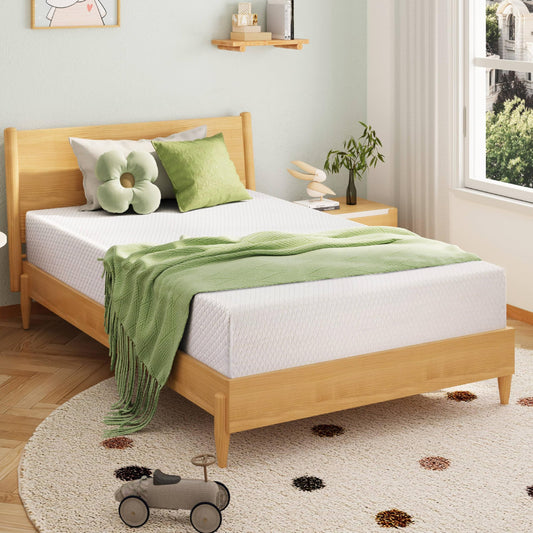 12 Inch Full Size Hybrid Mattress in a Box, Memory Foam & Pocket Spring for Pain Relief, CertiPUR-US Certified